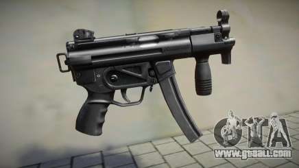 Black MP5Lng for GTA San Andreas