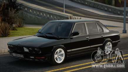 BMW 535 Black for GTA San Andreas