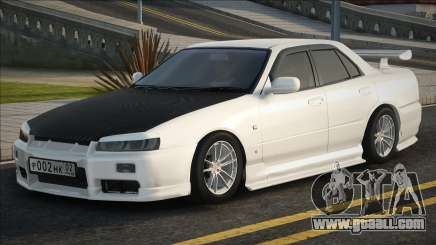 Nissan Skyline ER34 [White] for GTA San Andreas