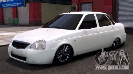 Lada Priora White Ver for GTA 4