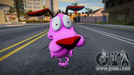 Courage The Cowardly Dog (Coraje El Perro Cobard for GTA San Andreas