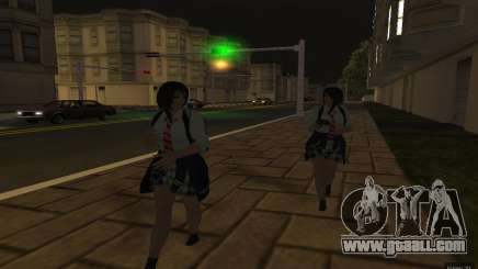 Gang Girls Triada for GTA San Andreas