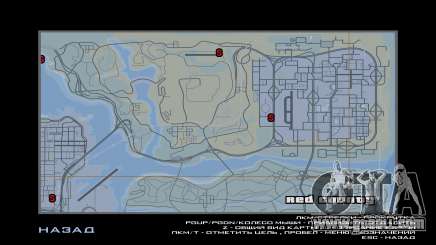 Transparent Map for GTA San Andreas