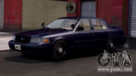 Ford Crown Victoria Police LV1 FBI for GTA 4