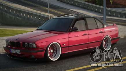 BMW M5 e34 [Red] for GTA San Andreas