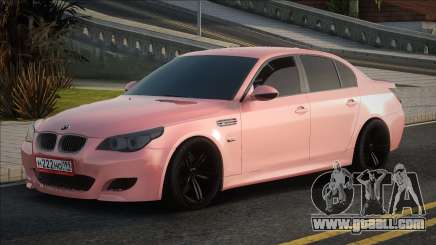 BMW M5 Pink for GTA San Andreas