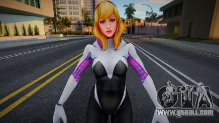 Spider-Gwen (Unmasked) - Marvel Future Fight for GTA San Andreas