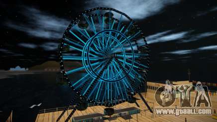 Neon Ferris Wheel for GTA San Andreas