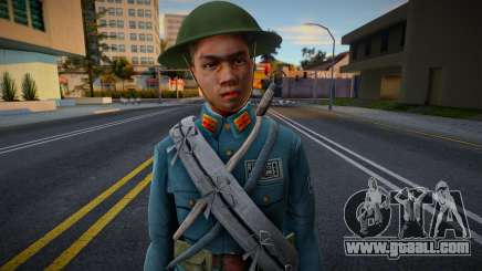 WW2 Chinese Soldier v1 for GTA San Andreas