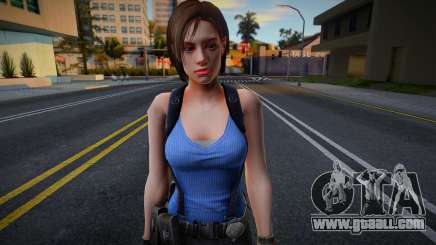 Jill Valentine [RE3 Remake Style] for GTA San Andreas