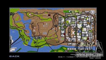 Drawn Map for GTA San Andreas