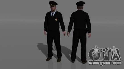 Senior Lieutenant of the Ministry of Internal Affairs for GTA San Andreas