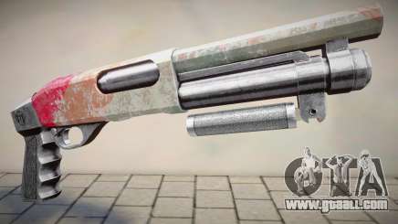 Three Color Gun Chromegun for GTA San Andreas
