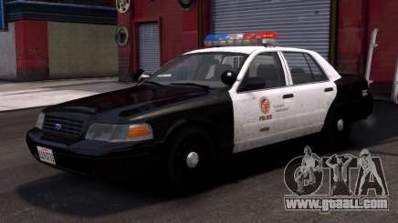 LAPD - 2000 Ford Crown Victoria P71 for GTA 4