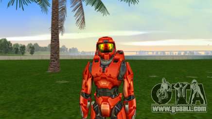 Master Chief  Red for GTA Vice City