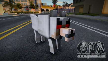 Minecraft Lobo v2 for GTA San Andreas