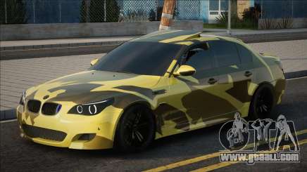 BMW M5 E60 [Yellow] for GTA San Andreas