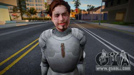 Post Malone Skin (Circle) for GTA San Andreas