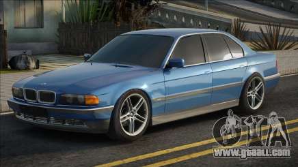 BMW 730i E38 [Blue] for GTA San Andreas