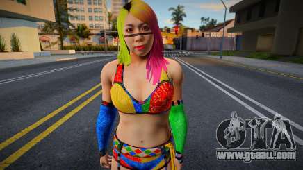 Asuka WWE 2020 for GTA San Andreas