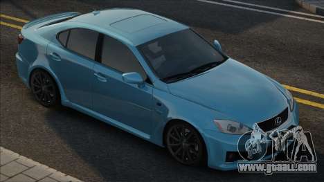 Lexus IS-F Blue for GTA San Andreas