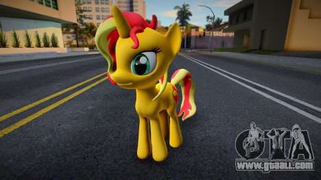 Sunset Shimmer New HD for GTA San Andreas