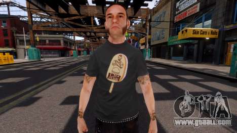 Punks in t-shirts CM Punk from WWE for GTA 4