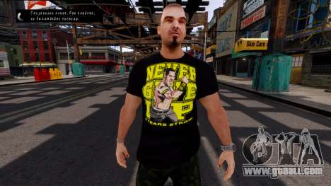 Jocks in WWE wrestlers' T-shirts for GTA 4