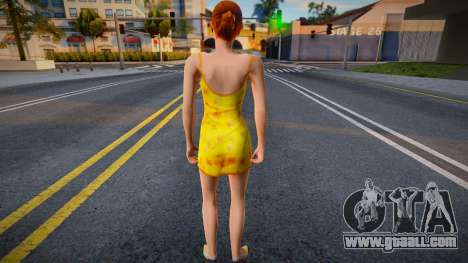 Girl in dress style KR 1 for GTA San Andreas