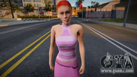 Girl in dress style CR 4 for GTA San Andreas