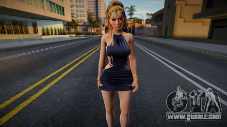 Mila - Cut Out Outfit Set Happy New Year for GTA San Andreas