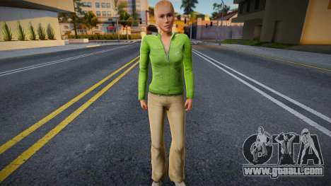 Young girl in KR style 2 for GTA San Andreas