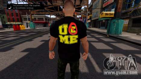 Jocks in WWE wrestlers' T-shirts for GTA 4