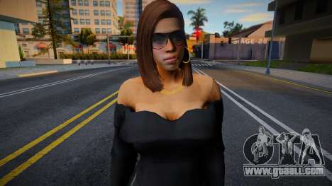 GTA VI - Lucia Off The Shoulder Fitted Dress v2 for GTA San Andreas