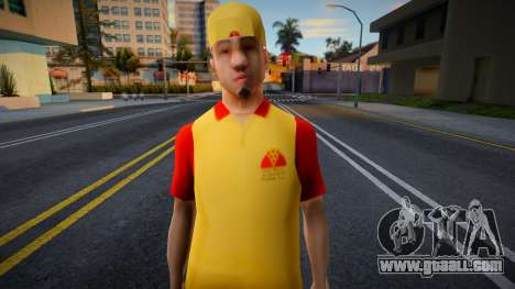 Wmybmx Pizza Uniform 1 for GTA San Andreas