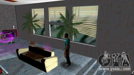 Go out on the balcony for GTA Vice City