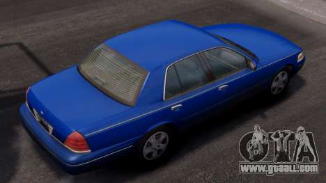 Ford Crown Victoria LX 1999 [Blue] for GTA 4