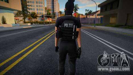 Police-Girl v2 for GTA San Andreas
