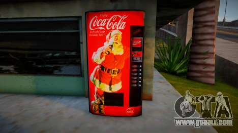 Christmas Santa Coca Cola Vending Machine for GTA San Andreas