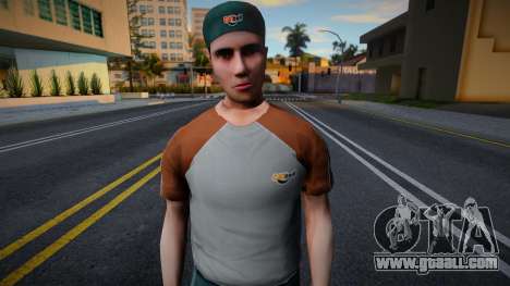Athlete in the style of the Kyrgyz Republic for GTA San Andreas