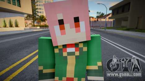 Hikayu Hoshikawa (Re:Creators) Minecraft for GTA San Andreas