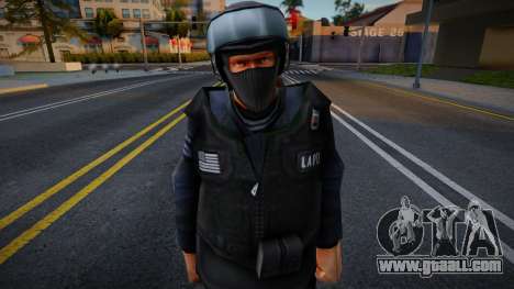 SWAT from Manhunt 2 for GTA San Andreas