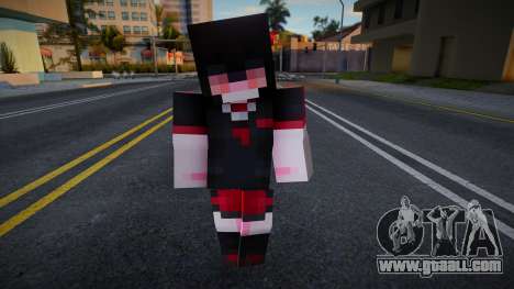 Saya Kisaragi (Blood-C) Minecraft for GTA San Andreas