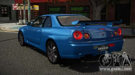 Nissan Skyline R34 G-Sports V1.1 for GTA 4