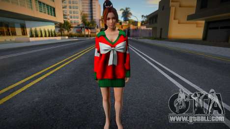 Mai Christmas Sweater for GTA San Andreas