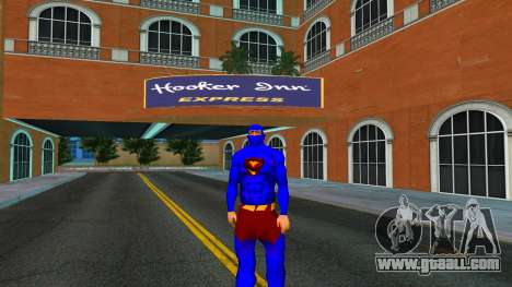 Superman Skin for GTA Vice City