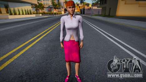 Ordinary woman in KR style 2 for GTA San Andreas