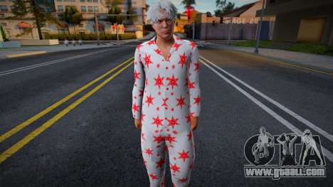 Men's skin in pajamas for GTA San Andreas