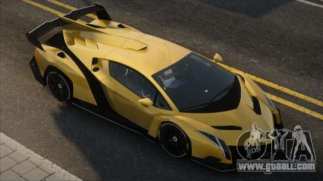 Lamborghini Veneno 2013 [Yellow] for GTA San Andreas