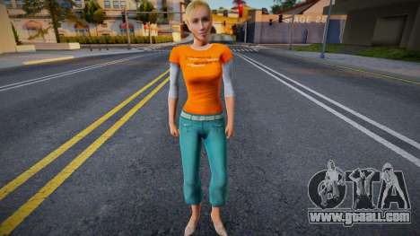 Ordinary woman in KR style 6 for GTA San Andreas